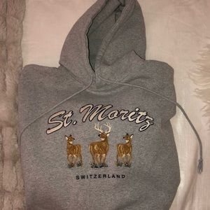 st. moritz brandy melville hoodie!!